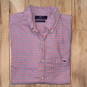 Men’s Vineyard Vines Long Sleeve Trucker Shirt